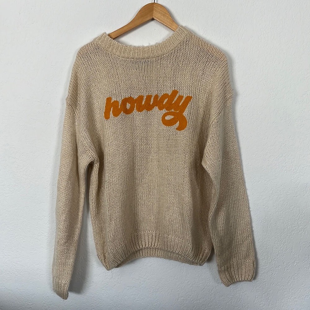 howdy sweater